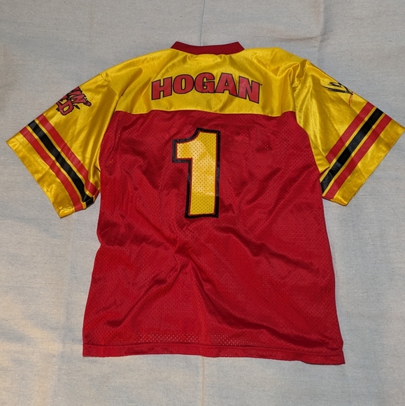 Vintage Hulk Hogan Hulkamaniacs WWE Jersey men's M - Picture 6 of 8